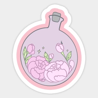 Peony Potion Sticker